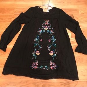 NWT Umgee embroidered floral dress